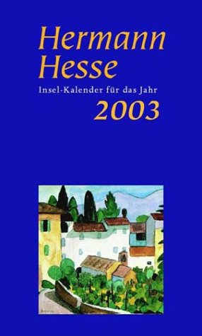 Hermann Hesse Insel-Kalender für das Jahr 2003 book