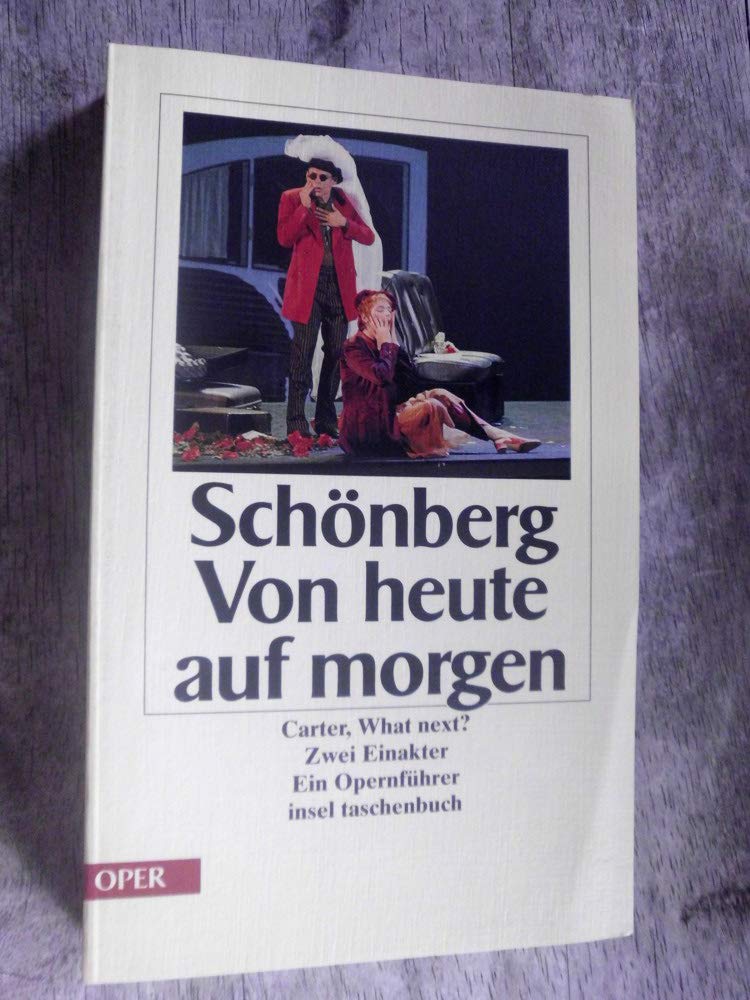 What next? Von heute auf morgen: Zwei Einakter (insel taschenbuch) Arts & Music