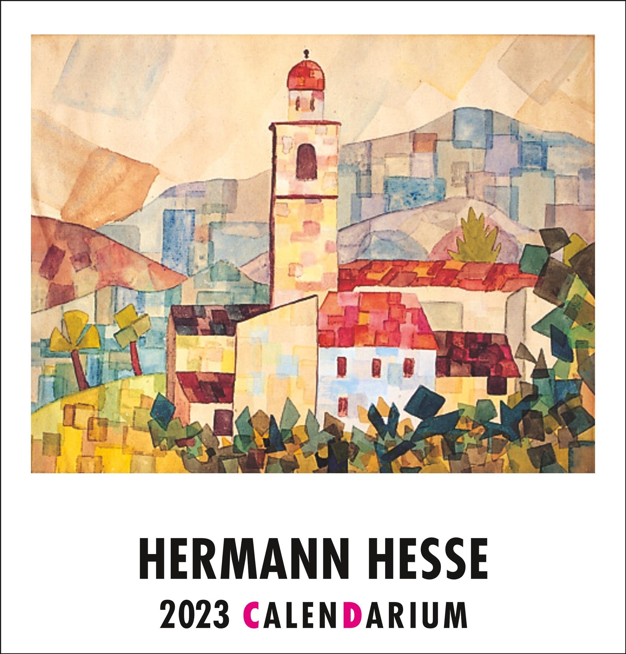 CalenDarium 2023: Mit dreizehn Aquarellen sowie Gedanken und Gedichte über das Fliegen | Handlicher Tischkalender zum Aufstellen Film, Art & Culture
