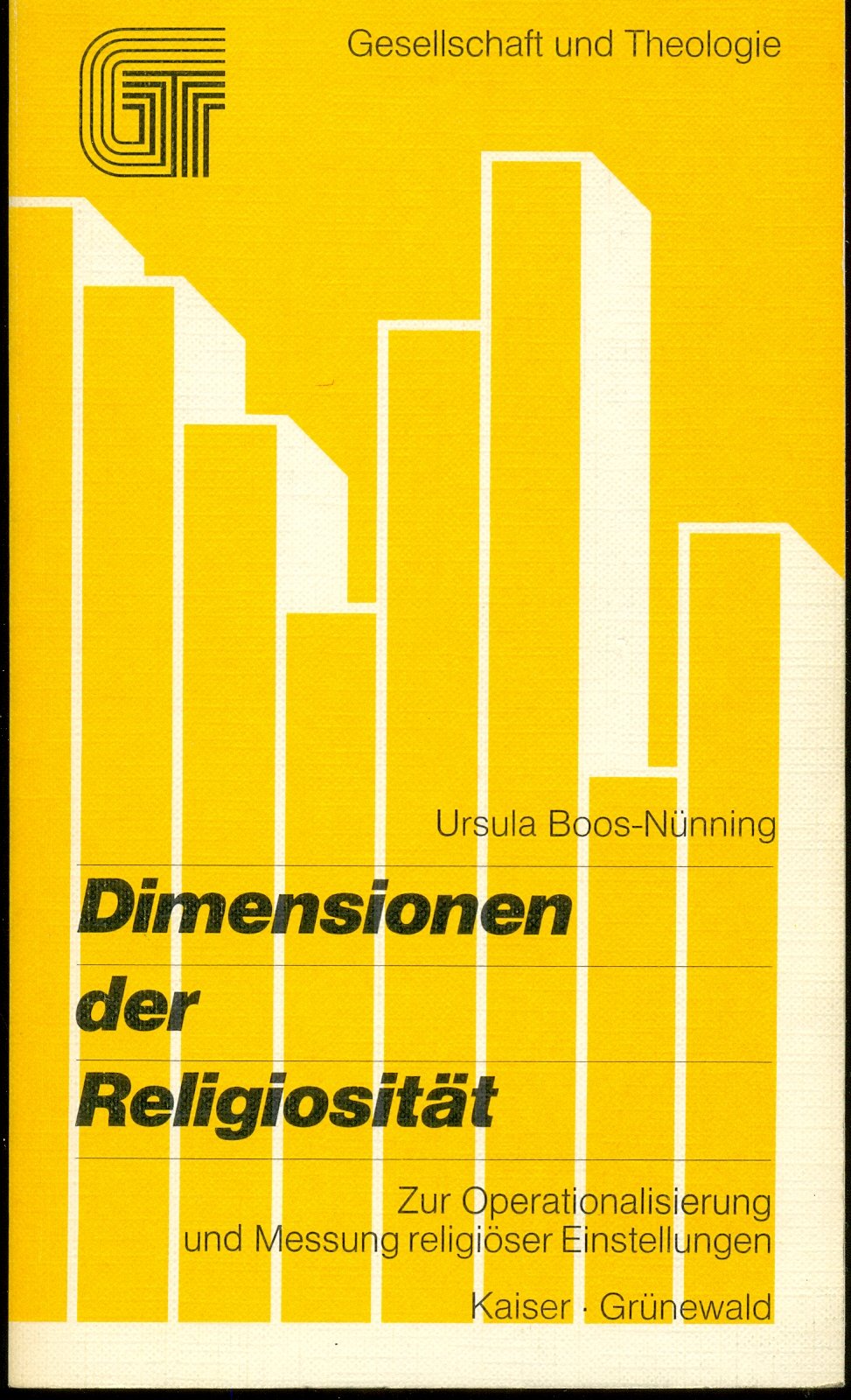 Dimensionen der Religiosität. Zur Operationalisierung und Messung religiöser Einstellungen. Books