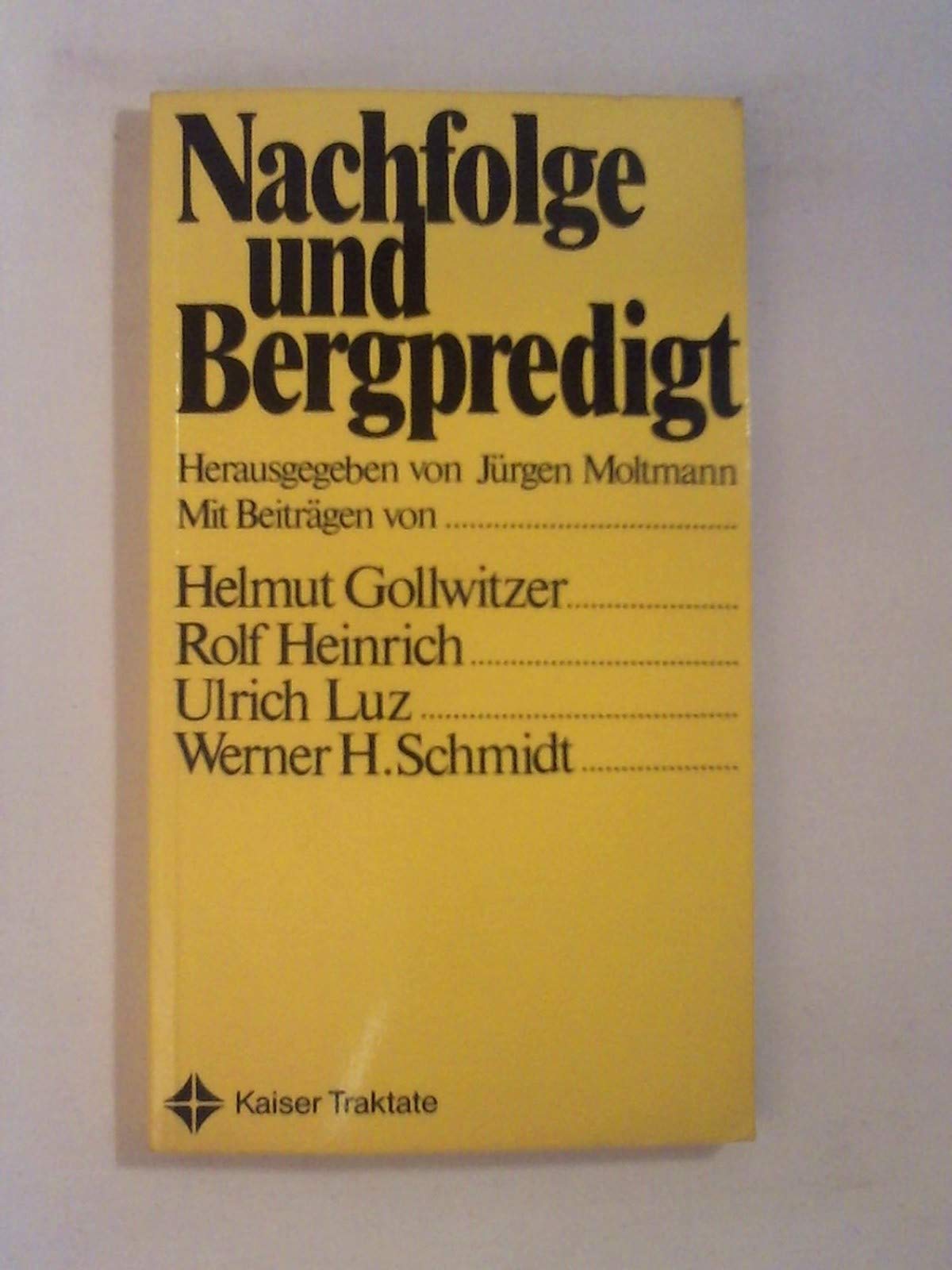 Product Image: Nachfolge und Bergpredigt