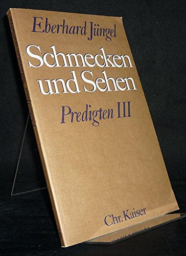 Product Image: Schmecken und Sehen. Predigten III