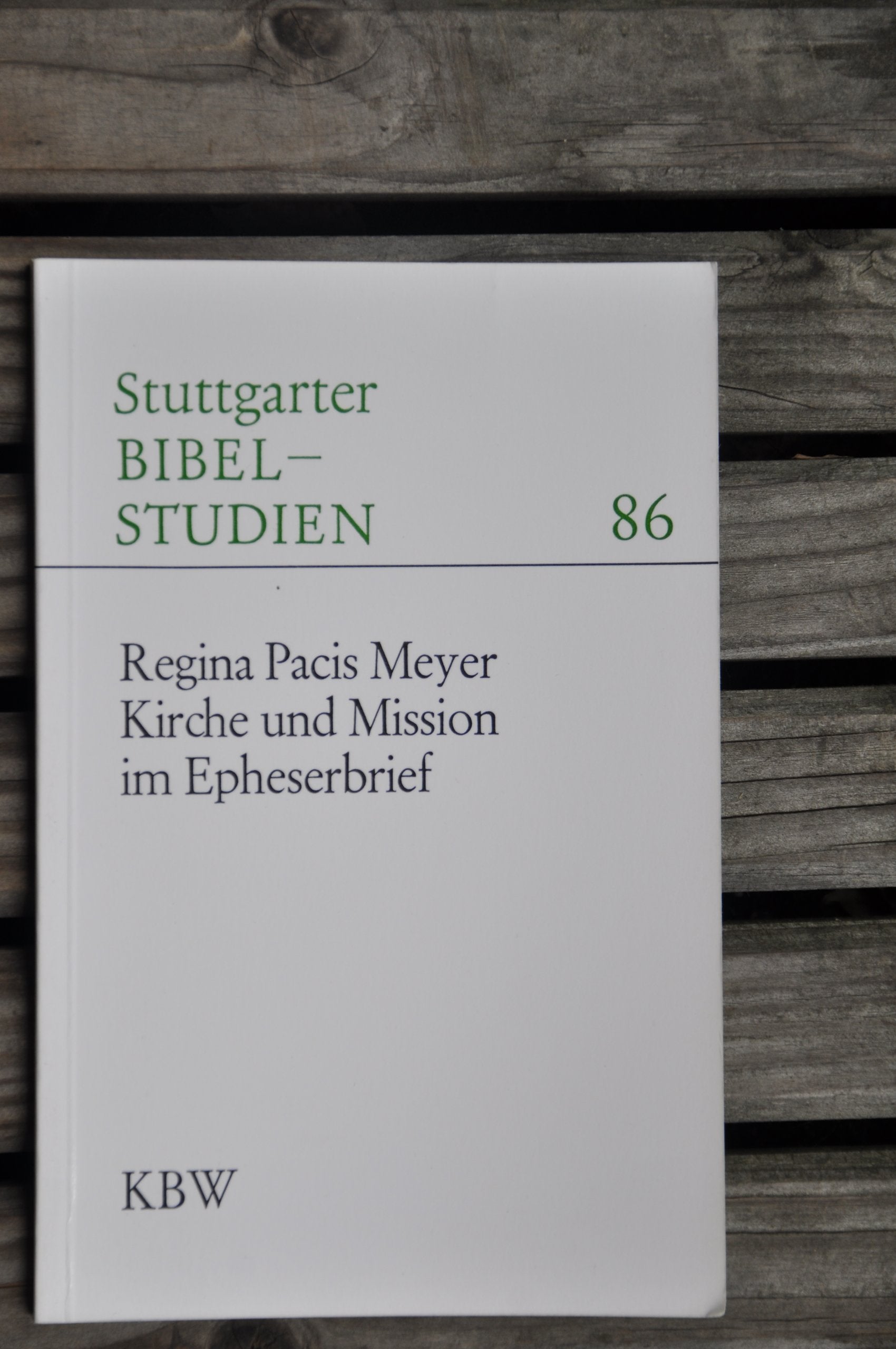 Kirche und Mission im Epheserbrief. Books