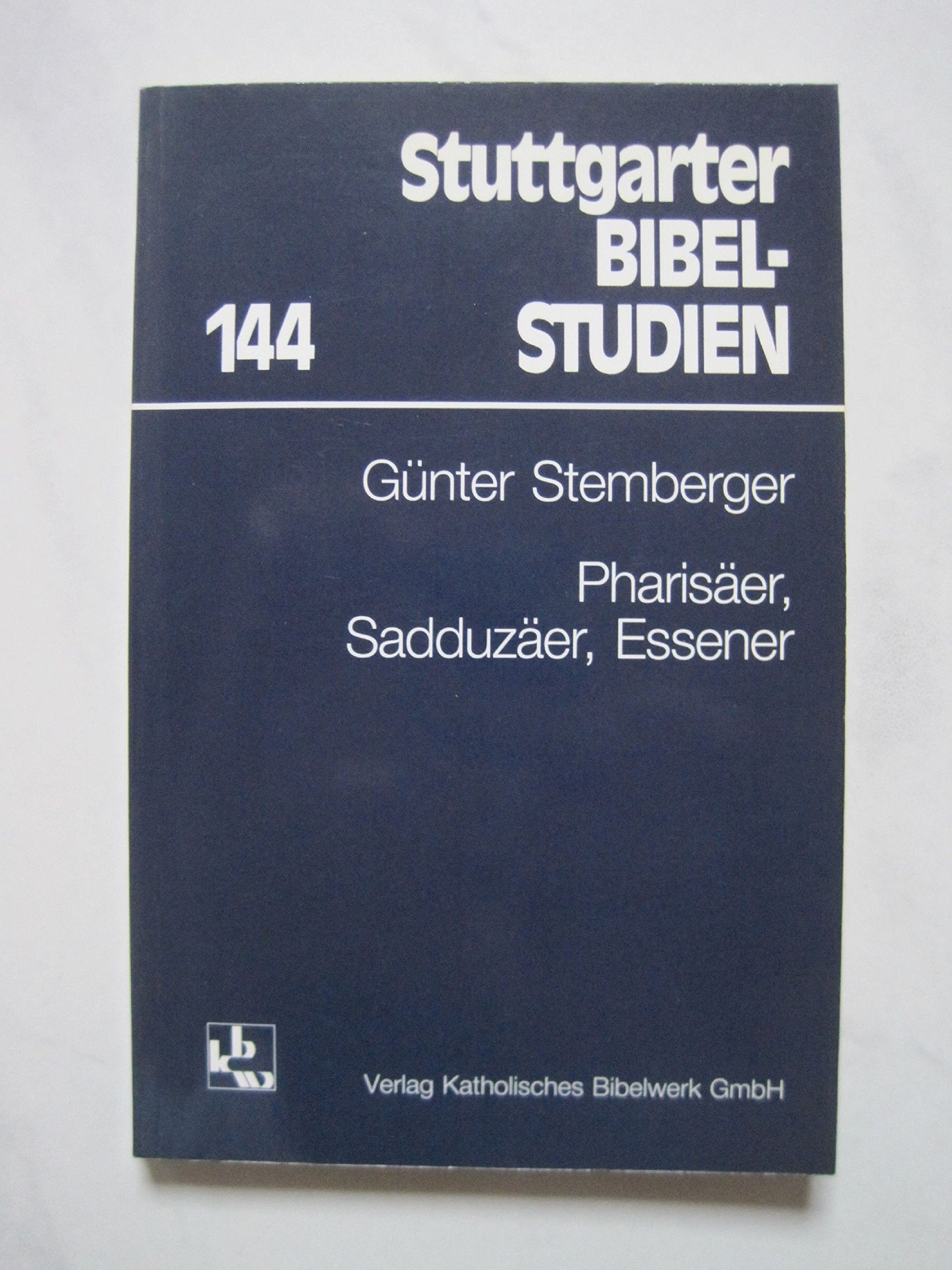 Pharisäer, Sadduzäer, Essener Religion & Esotericism