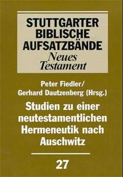 Studien zu einer neutestamentlichen Hermeneutik nach Auschwitz Film, Art & Culture