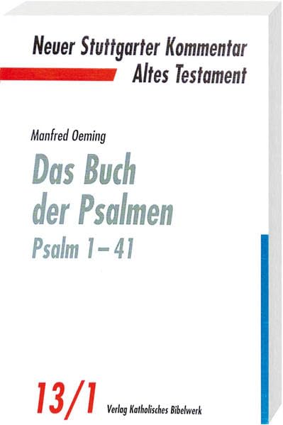 Das Buch der Psalmen. Psalm 1-41 Religion & Esotericism