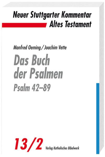 Das Buch der Psalmen: Psalm 42–89 (NSK-AT) Film, Art & Culture
