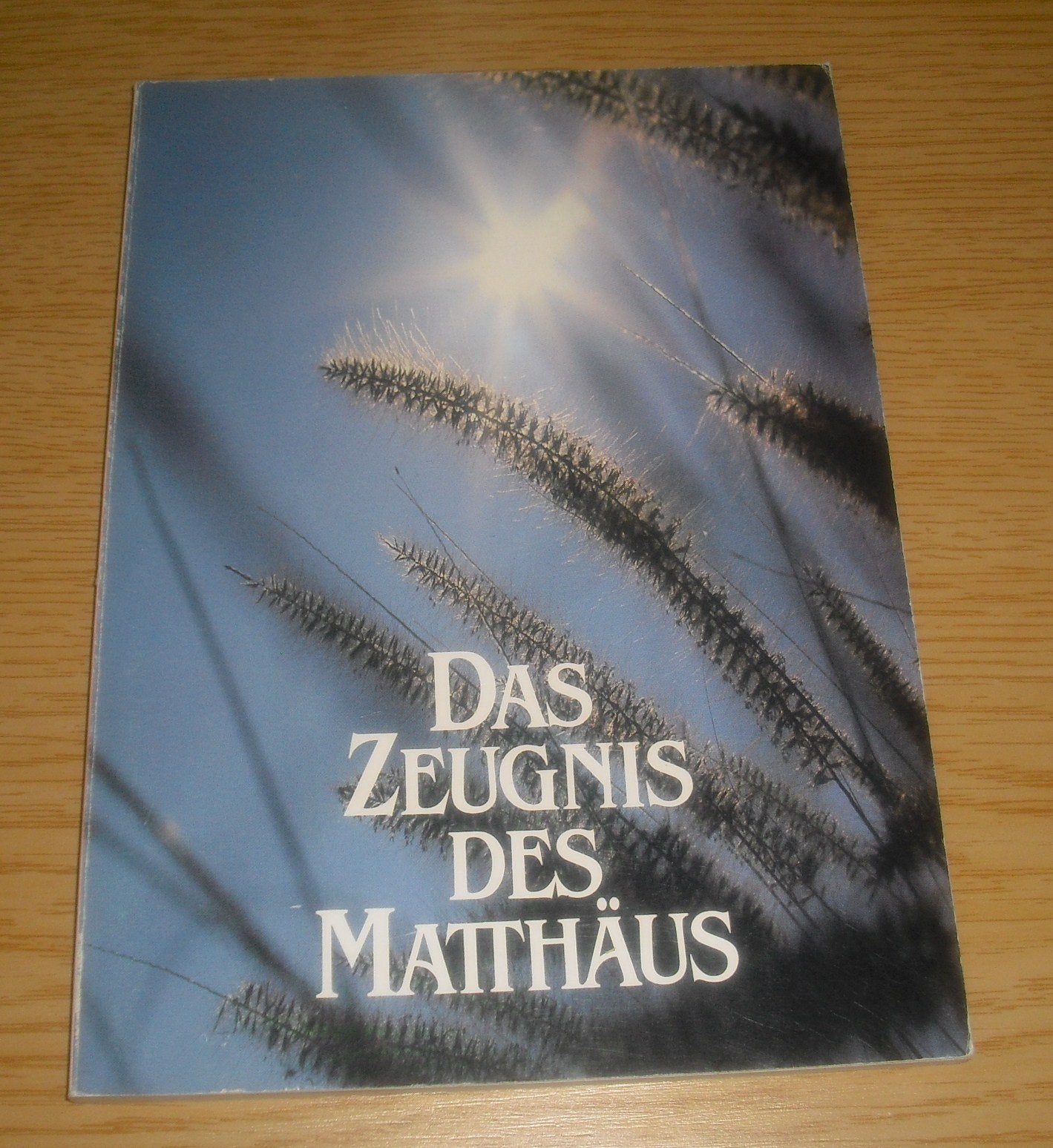 Das Zeugnis des Matthäus. Impulse für das Lesejahr A. Bibel im Jahr '84 Books