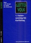 Gottes Volk, Lesejahr A 2002, 8 Hefte u. Sonderbd., H.3, 1. Fastensonntag bis Karfreitag Religion & Esotericism