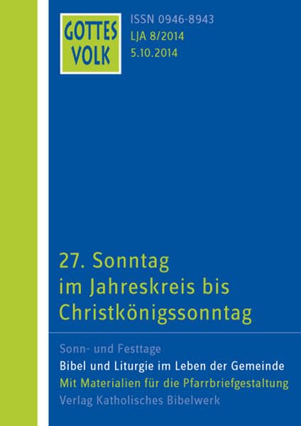 Gottes Volk LJ A8/2014 Religion & Esotericism