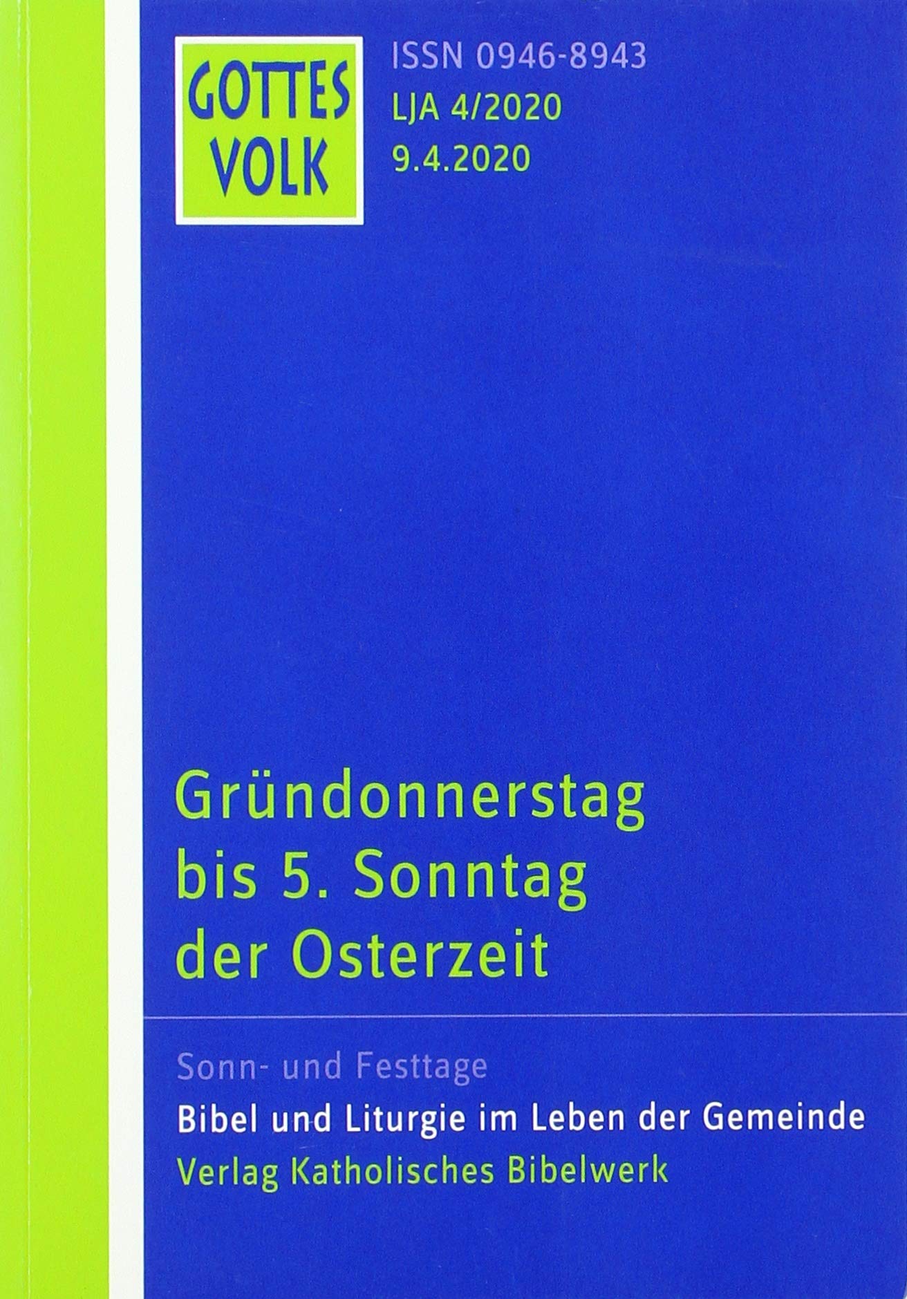Gottes Volk LJ A4/2020 Religion & Esotericism