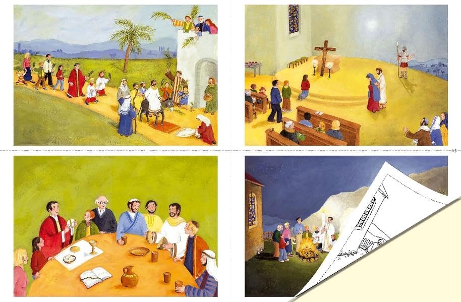 BENs Osterposter: mit Kopiervorlagen und Methodenhilfen (Bibel - Glauben - Liturgie) Religion & Esotericism