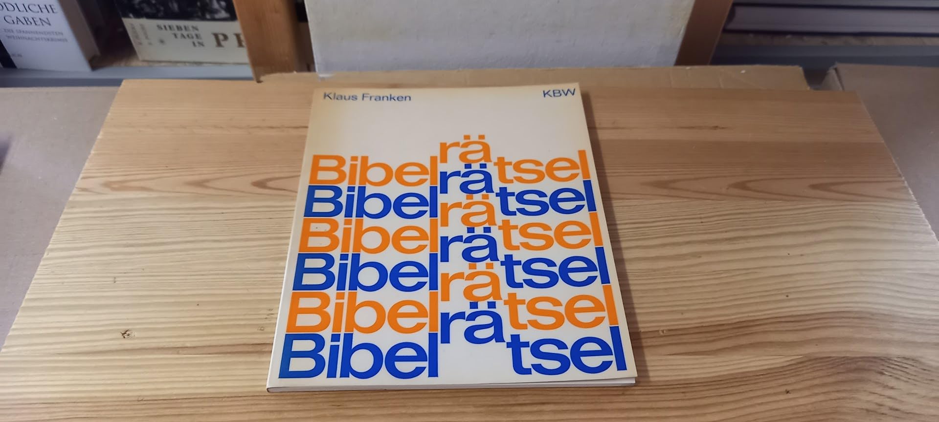 Bibelrätsel zum Neuen Testament. Books