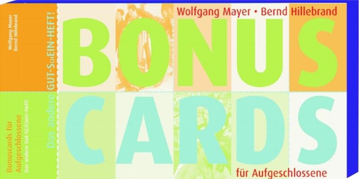 Bonuscards für Aufgeschlossene: Das andere Gut-S(ch)ein-Heft Religion & Esotericism