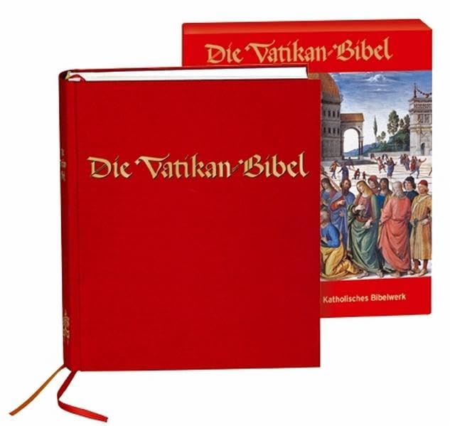 Die Vatikan Bibel - Die Leinen.Ausgabe: Altes und Neues Testament bebildert mit Meisterwerken aus dem Vatikan Religion & Esotericism