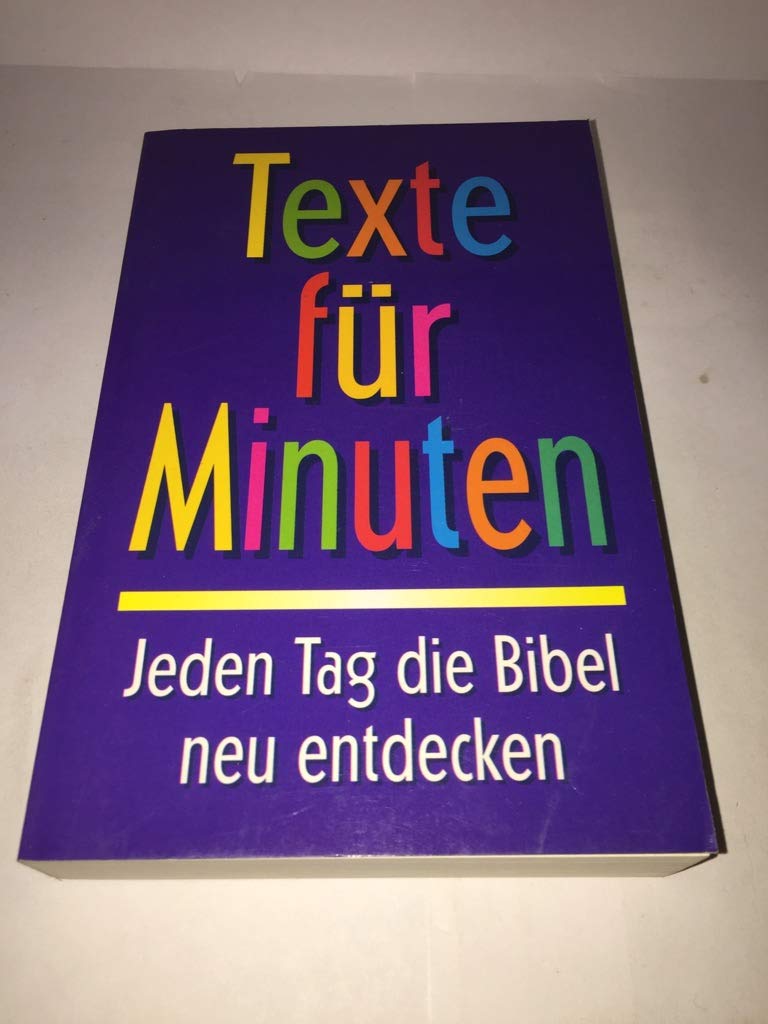 Texte für Minuten Books