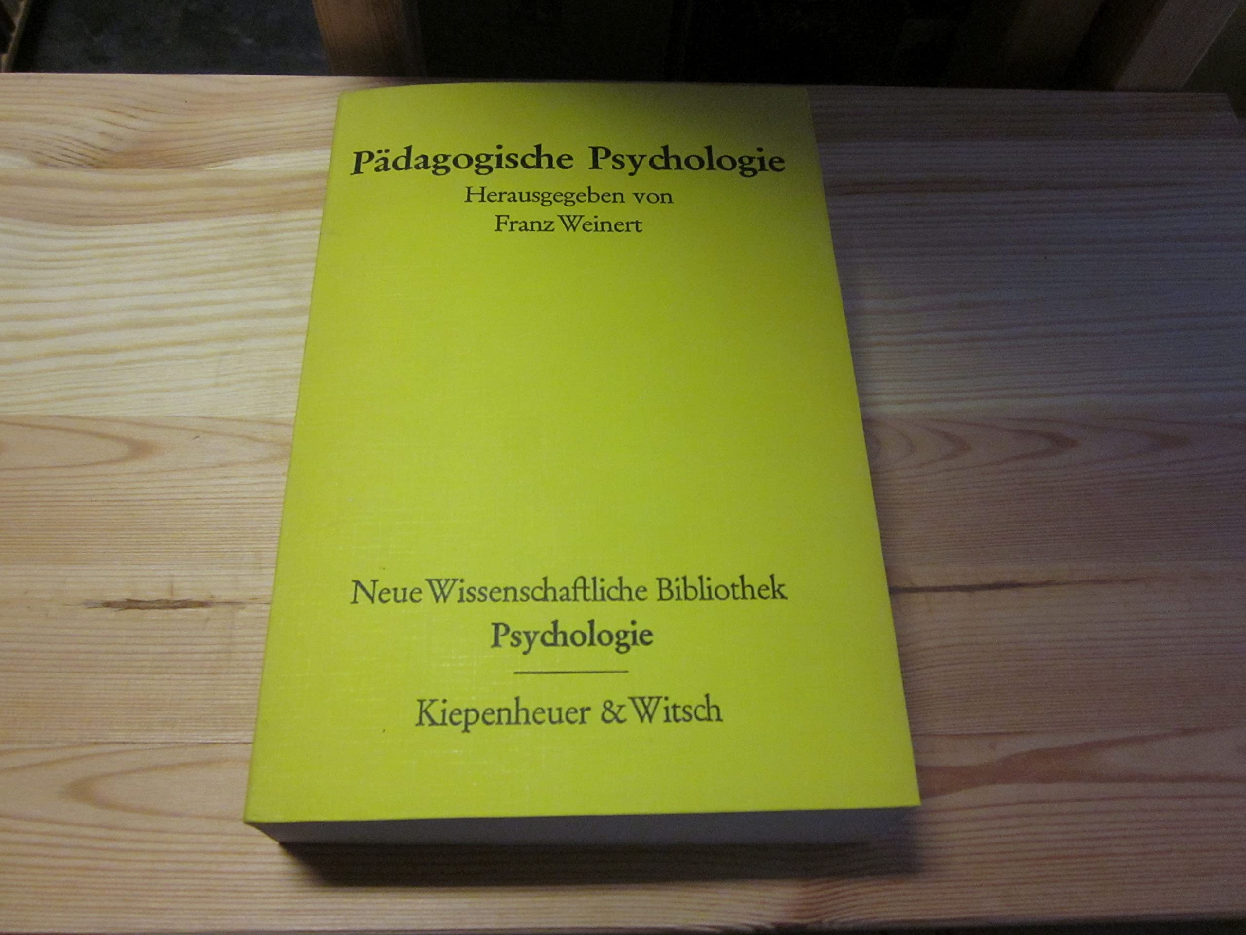 Pädagogische Psychologie, Books