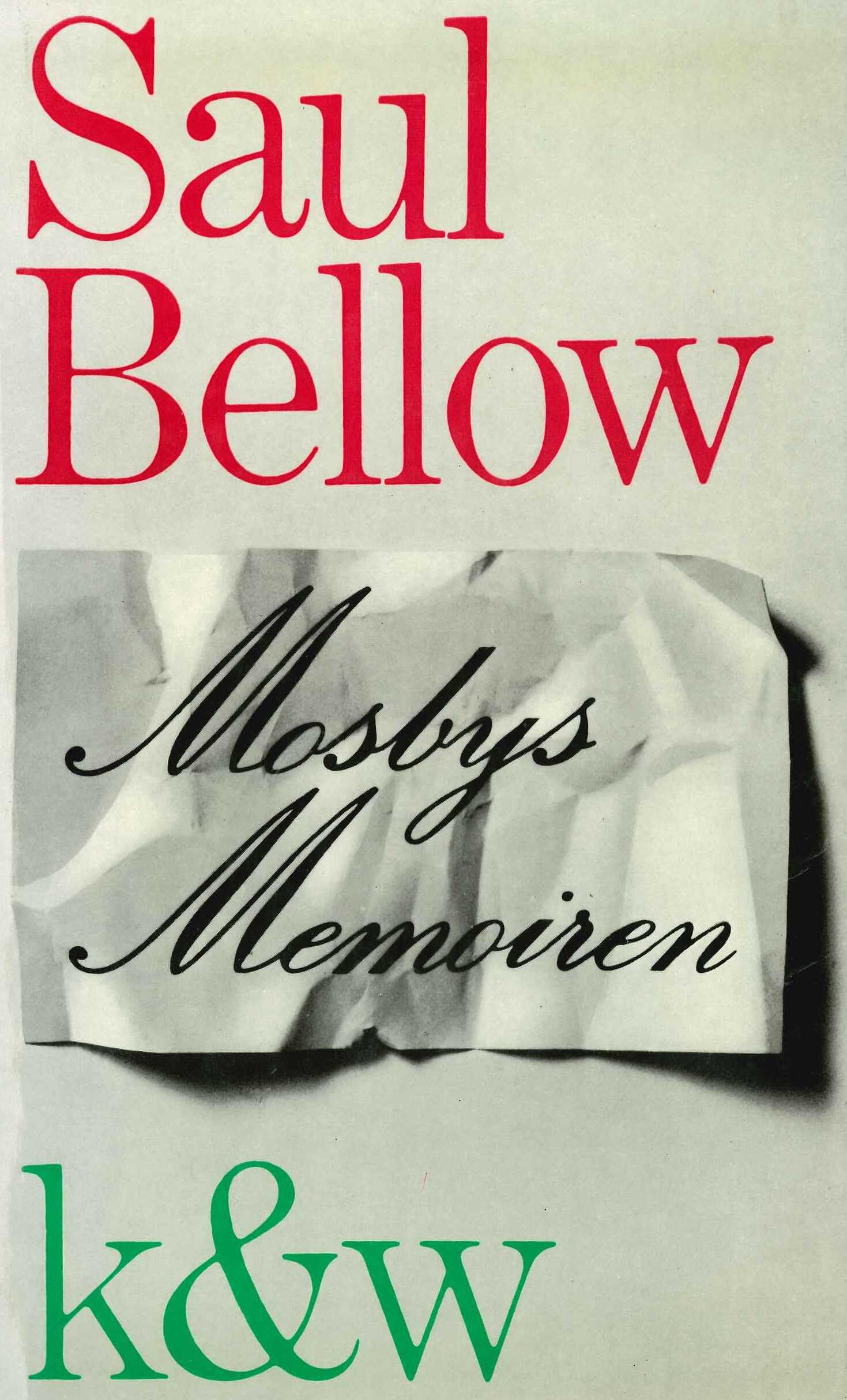 Product Image: Mosbys Memoiren