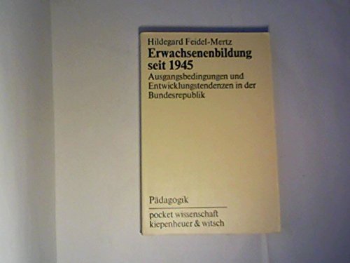 Erwachsenenbildung seit 1945 Books