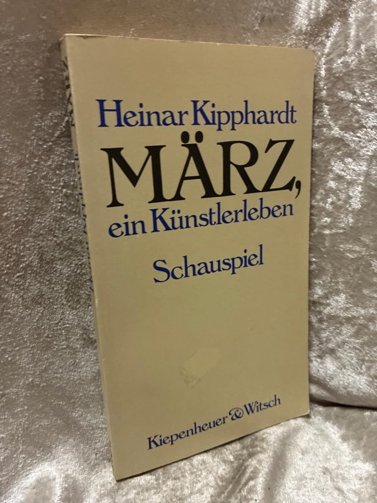 März, ein Künstlerleben. Schauspiel book