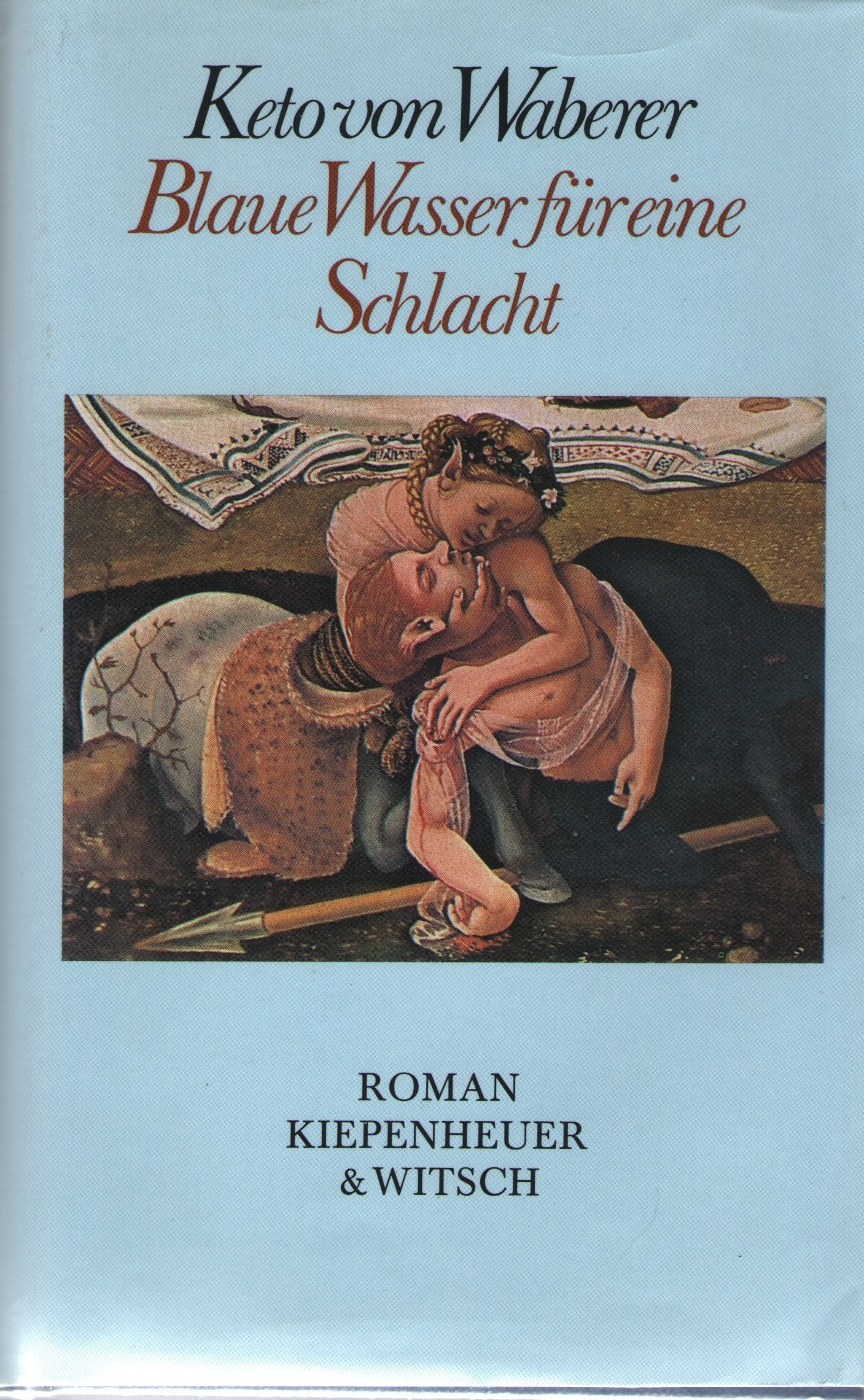 Blaue Wasser für eine Schlacht. Roman Contemporary literature