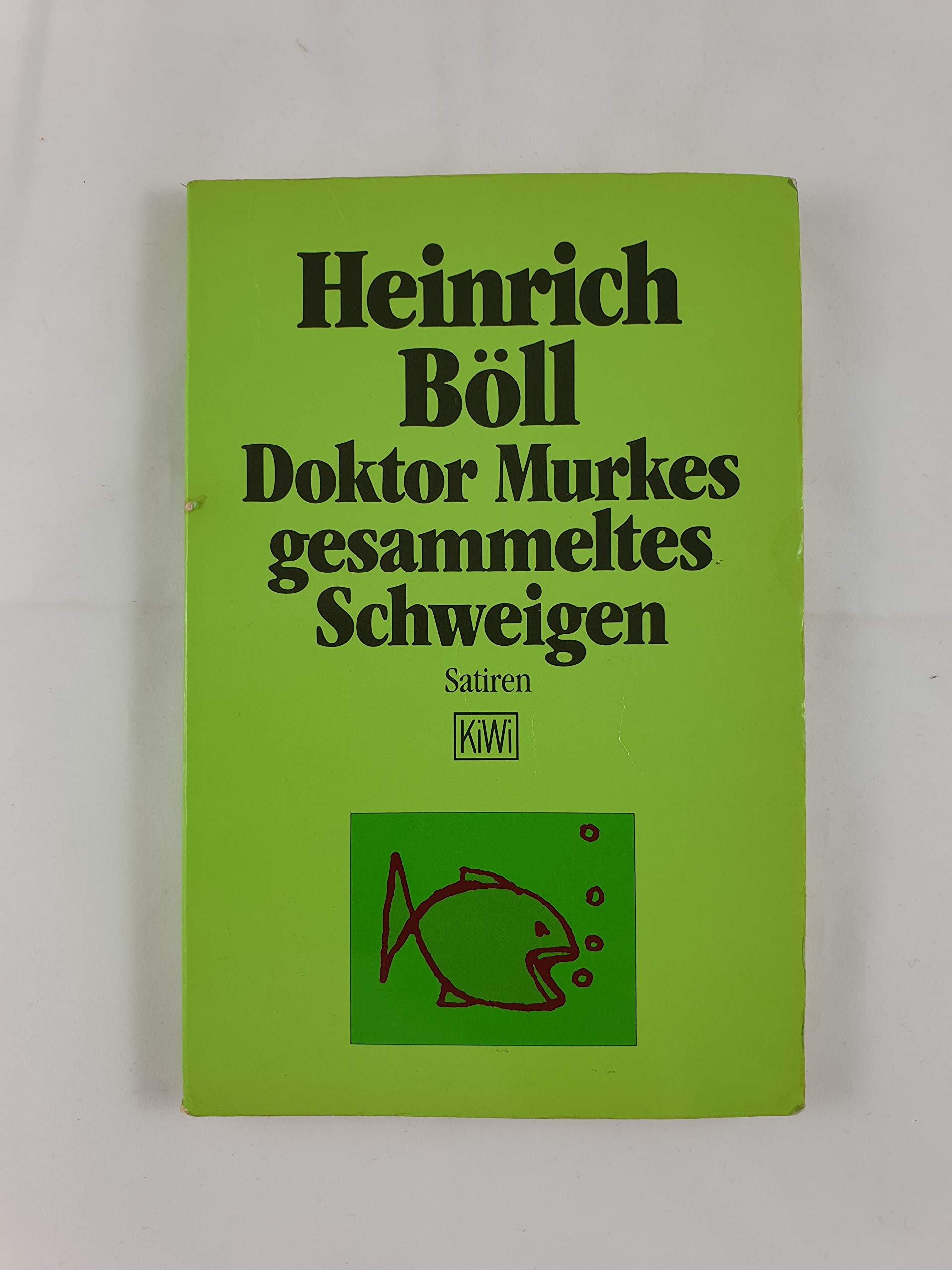 Dr. Murkes gesammeltes Schweigen (KiWi) Contemporary literature