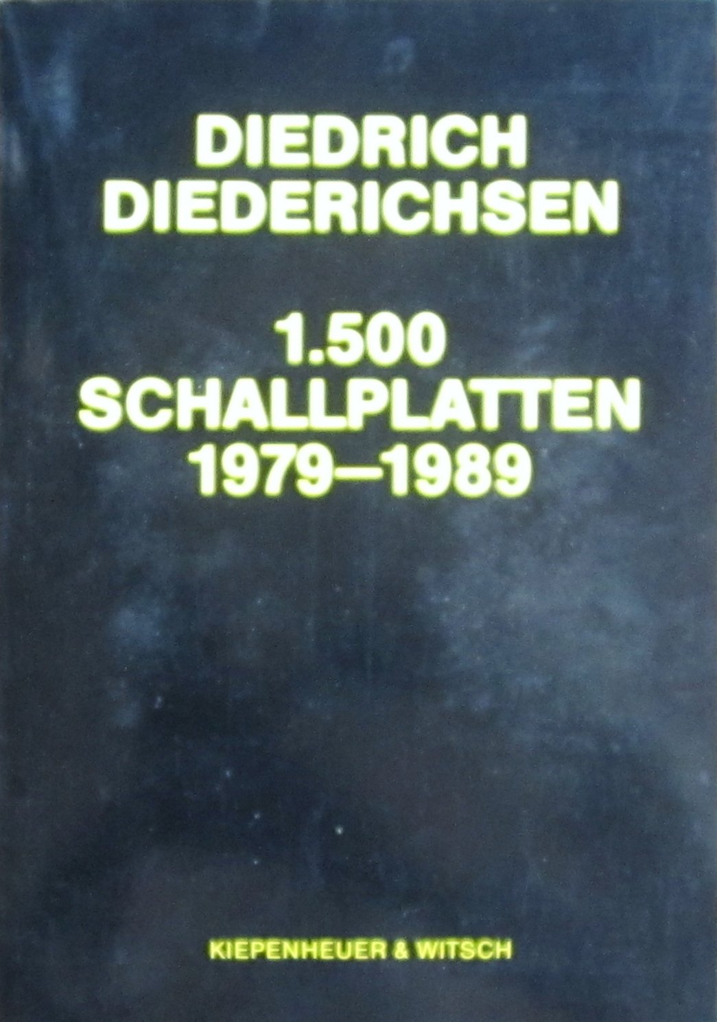 1500 Schallplatten 1979-1989 Sheet Music