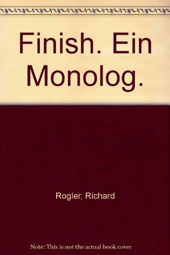 Finish: Ein Monolog (KiWi) Books