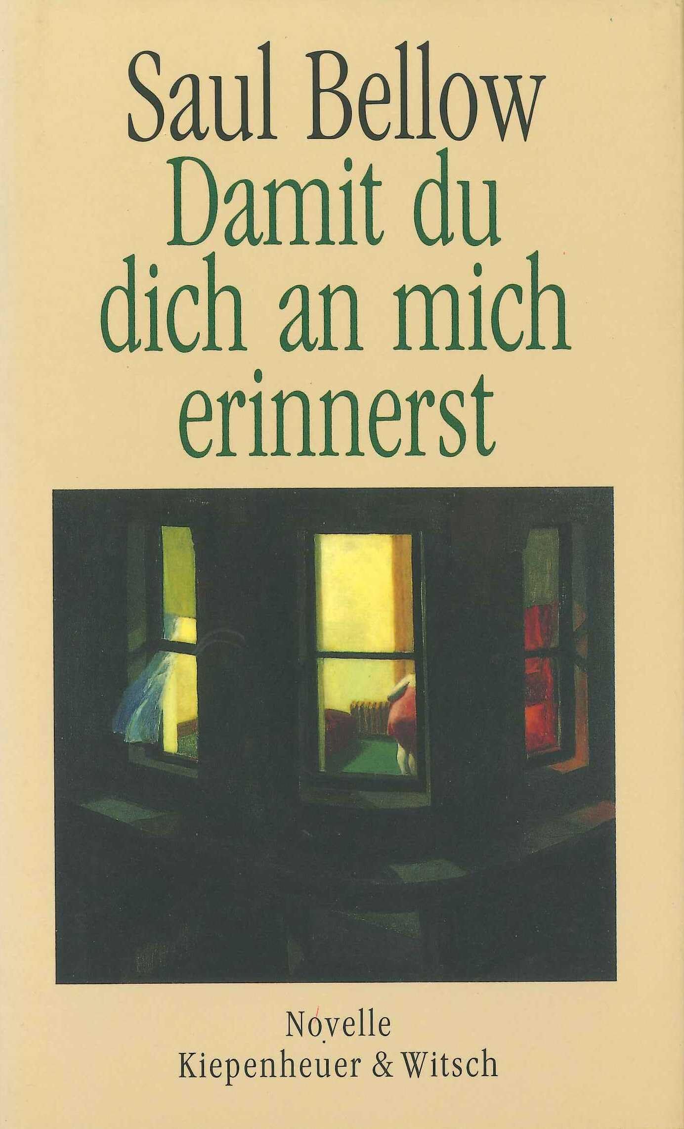 Damit Du Dich an mich erinnerst Essays & Short Stories