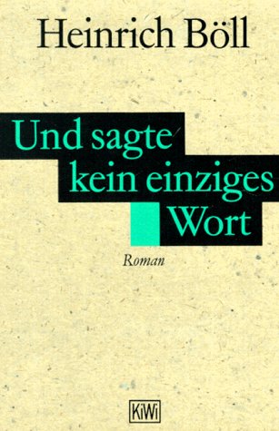 Und sagte kein einziges Wort (KiWi) Contemporary literature