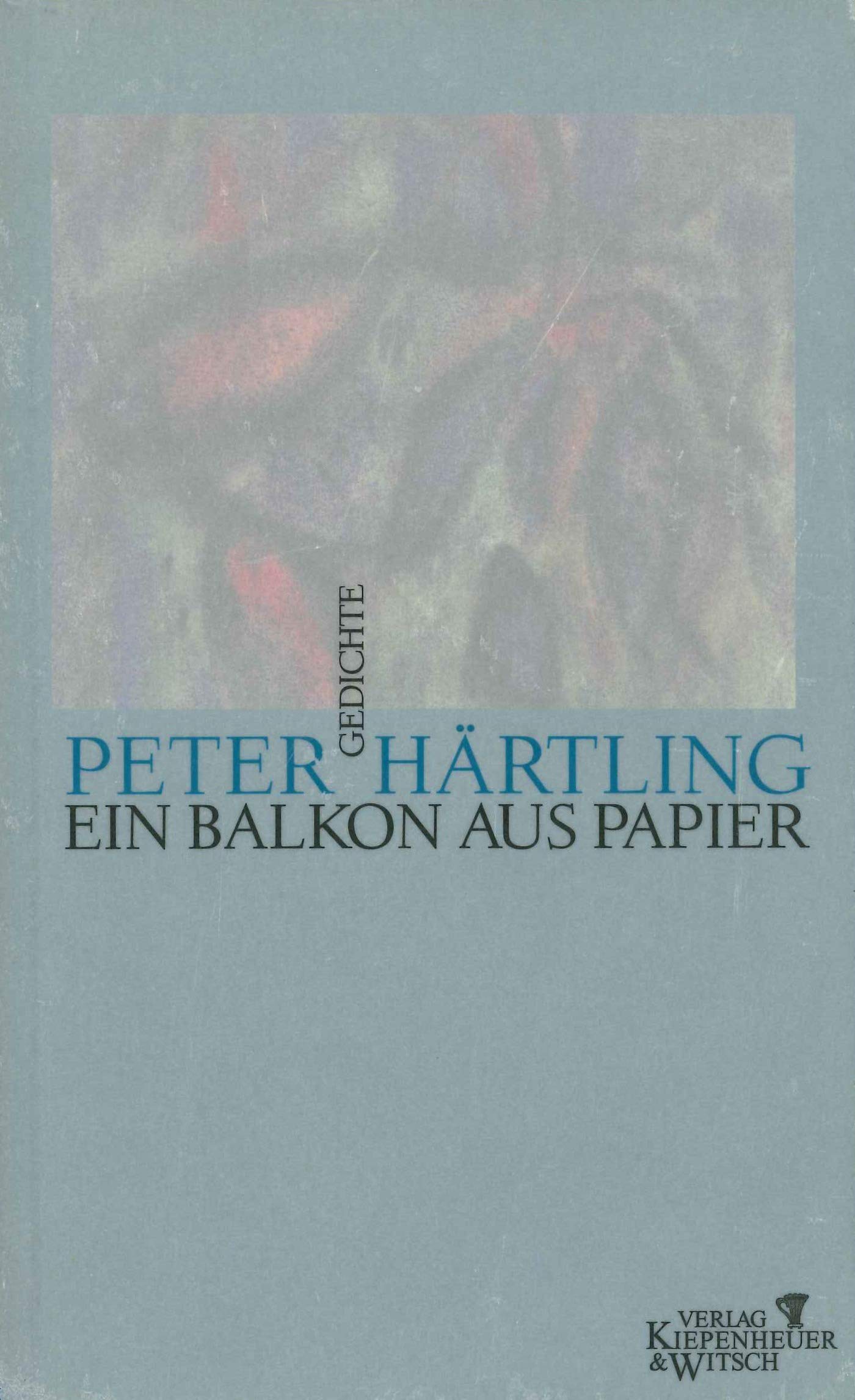Ein Balkon aus Papier: Gedichte Poetry