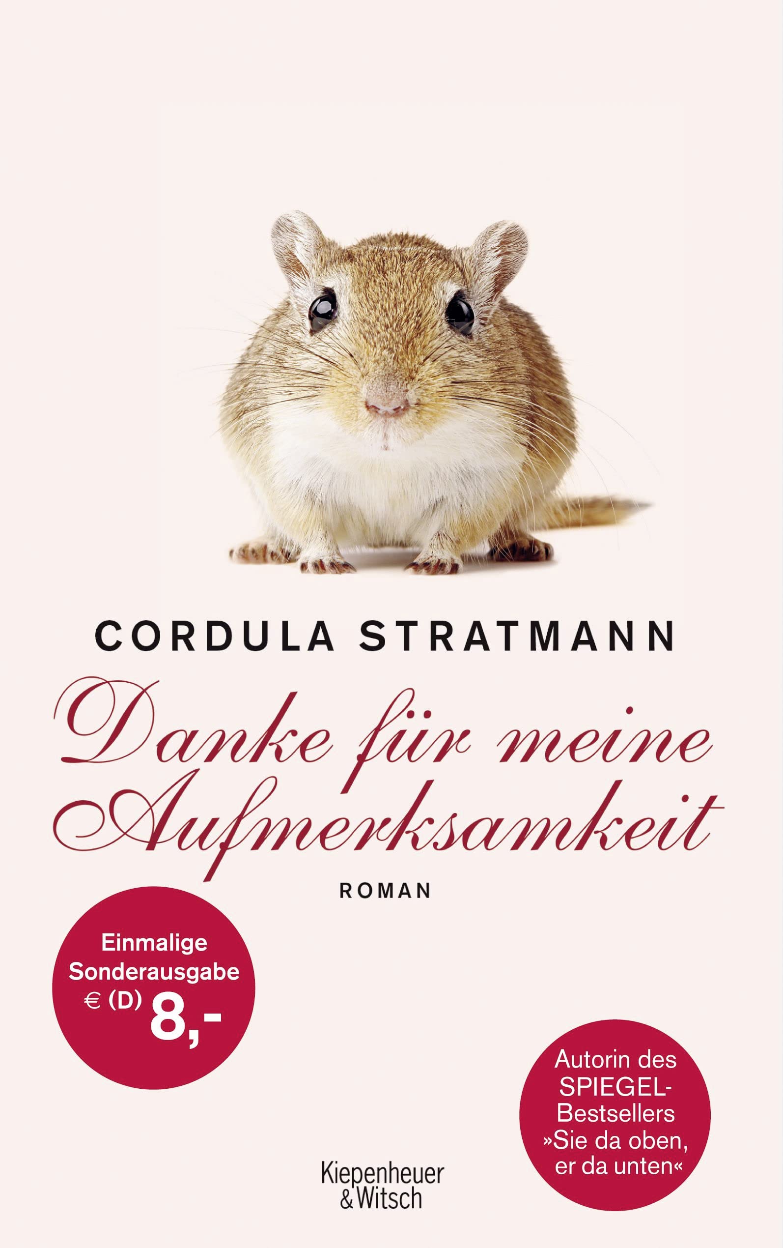 Danke für meine Aufmerksamkeit: Roman. Sonderausgabe Contemporary literature
