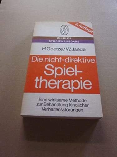 Nicht-direktive Spieltherapie Books
