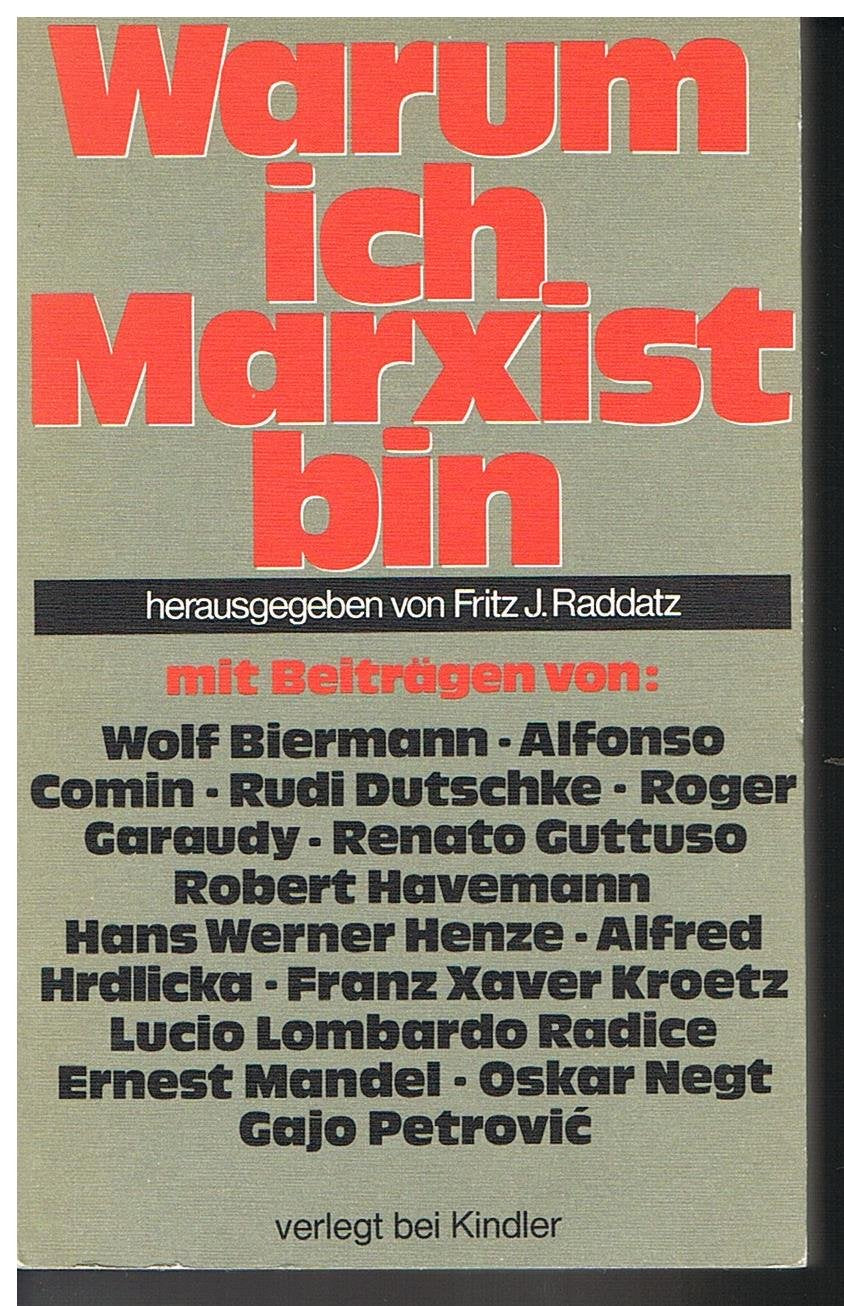 Product Image: Warum ich Marxist bin