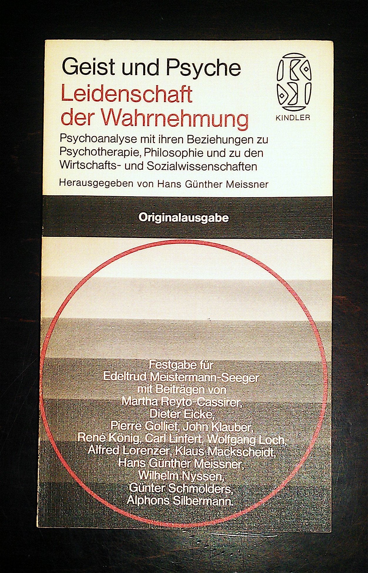 Leidenschaft der Wahrnehmung. Psychoanalyse mit ihren Beziehungen zu Psychotherapie, Philosophie und zu den Wirtschafts- und Sozialwissenschaften. Festgabe für Edeltrud Meistermann-Seeger. Books