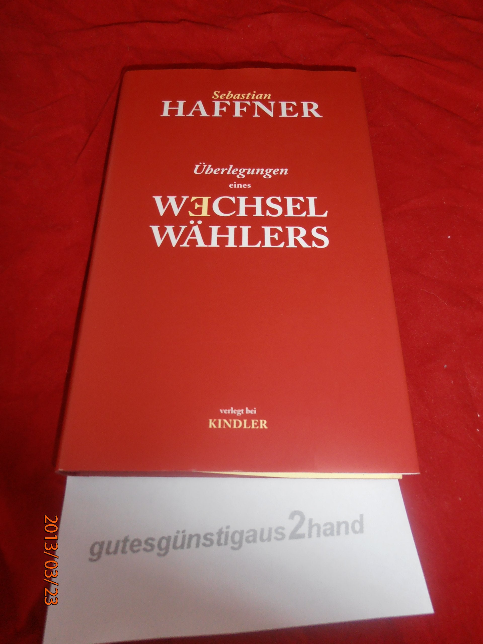 Überlegungen eines Wechselwählers Social Sciences