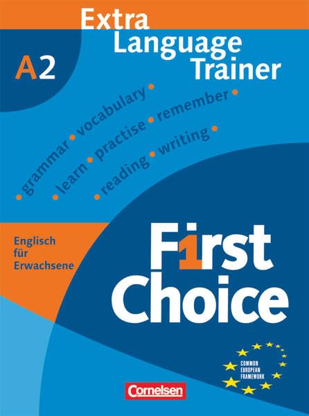 First Choice - Englisch für Erwachsene - A2: Extra Language Trainer Foreign Languages ​​& Dictionaries