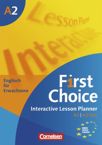 Product Image: First Choice: Europäischer Referenzrahmen: A2 - Interactive Lesson Planner