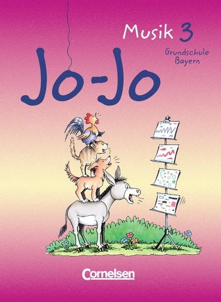 Jo-Jo Musik - Grundschule Bayern: 3. Jahrgangsstufe - Schülerbuch Film, Art & Culture