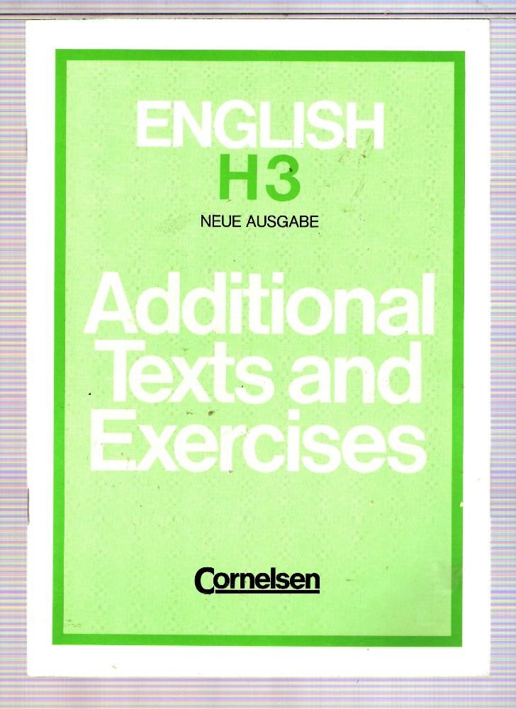 English H - Überarbeitete Ausgabe Bayern: English H, Additional Texts and Exercises Books