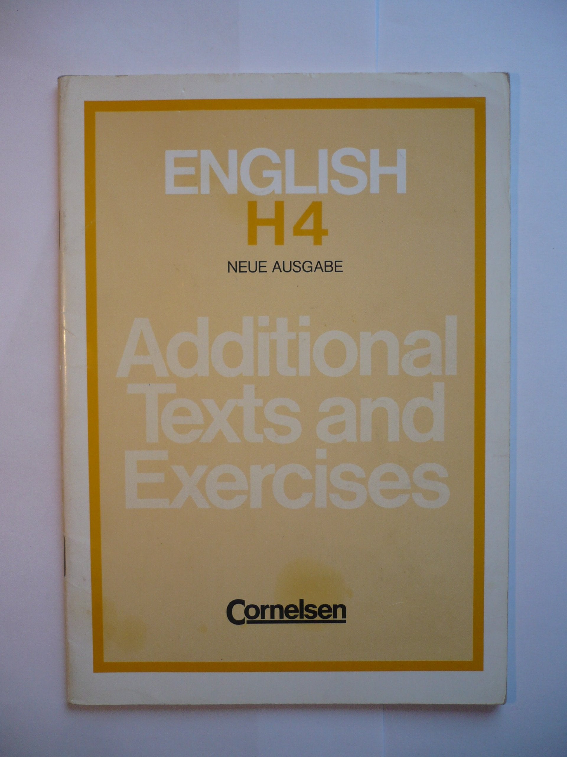 English H - Überarbeitete Ausgabe Bayern: English H, Additional Texts and Exercises Books