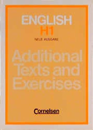 English H - Überarbeitete Ausgabe Bayern: English H, Additional Texts and Exercises Books