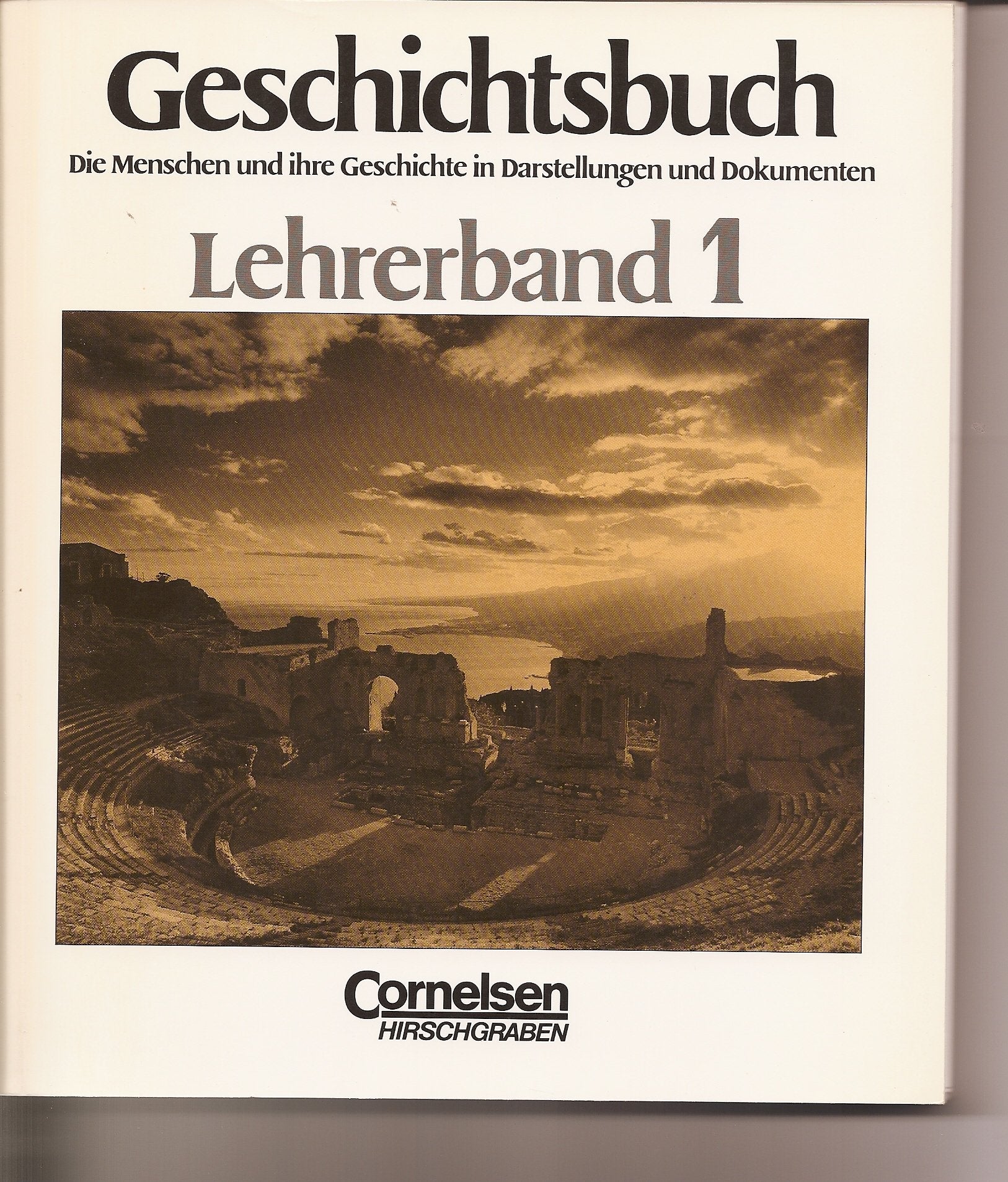 GeschichtsBook - Lehrerband 1 (Die Menschen und ihr... Book Books