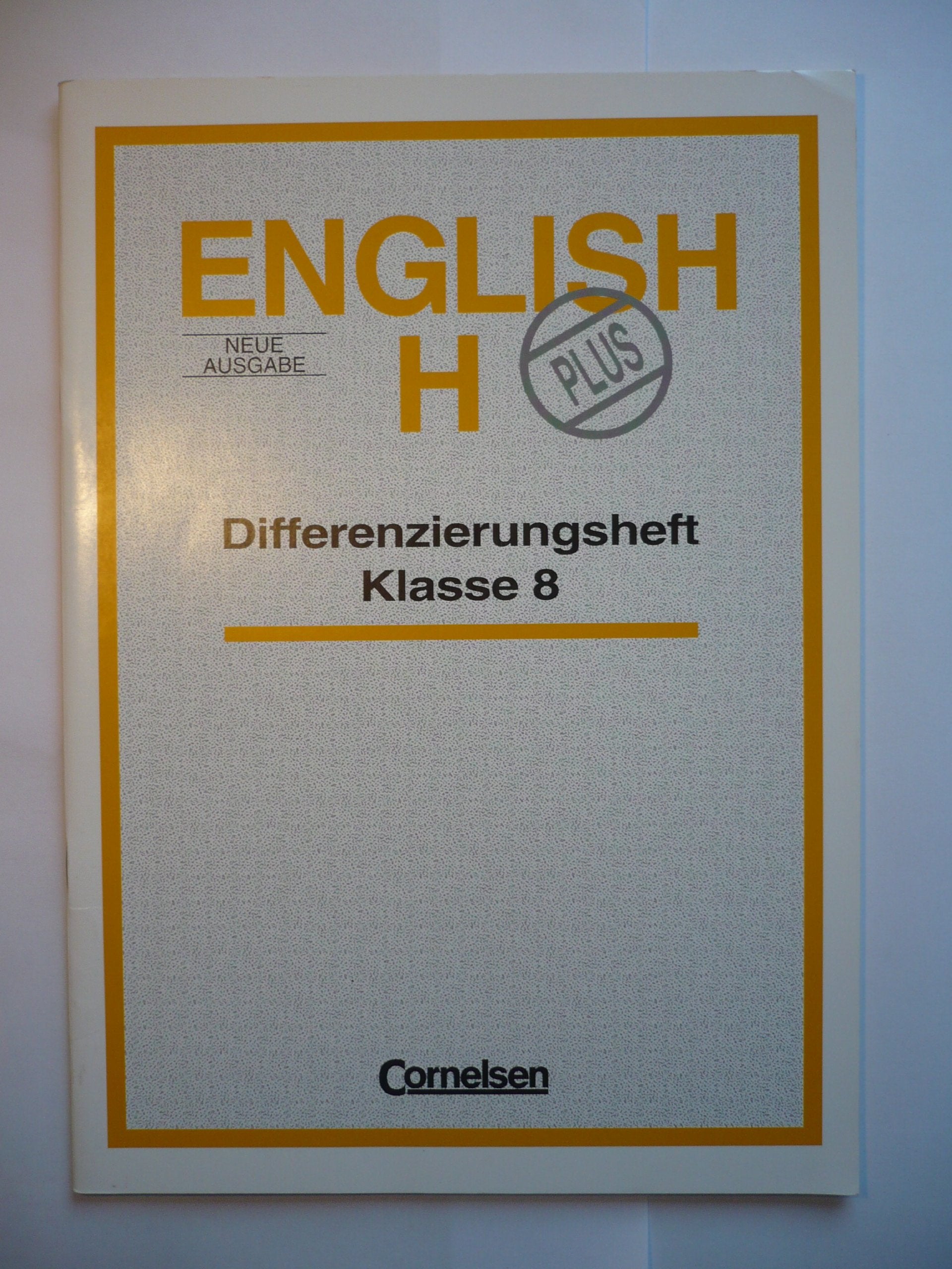English H - Plus: Band 6: 10. Schuljahr - Zusatzmaterialien für den Unterricht im Fach Englisch der Hauptschule in Baden-Württemberg: Unterrichtsmaterialien Learning & Reference
