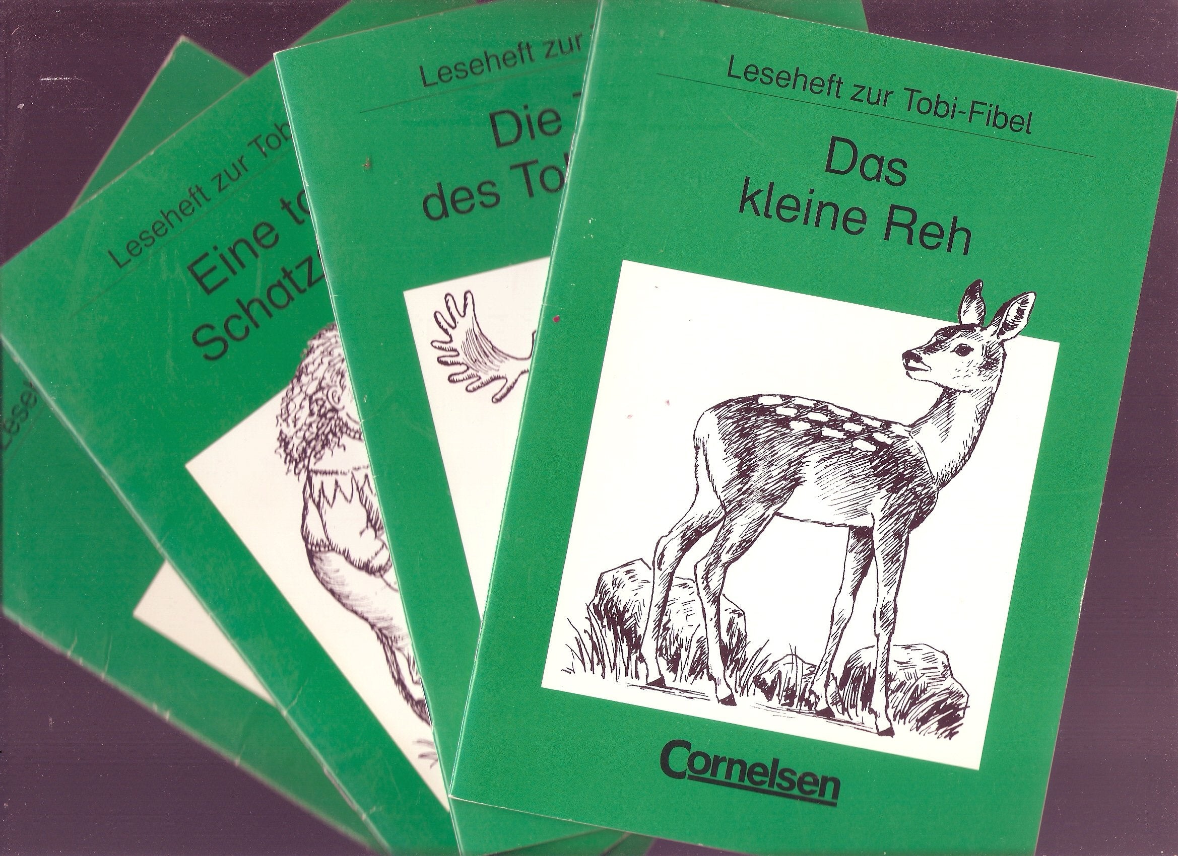 Tobi - Alte Ausgabe: Tobi-Fibel, Leselehrgang und Lesetexte, bisherige Rechtschreibung, 4 Lesehefte Learning & Reference