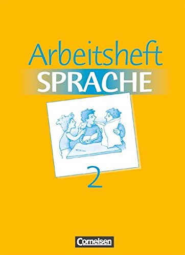 Arbeitsbuch Sprache 2. RSR. Arbeitsheft. Neue Ausgabe. Sonderschule Study Guides
