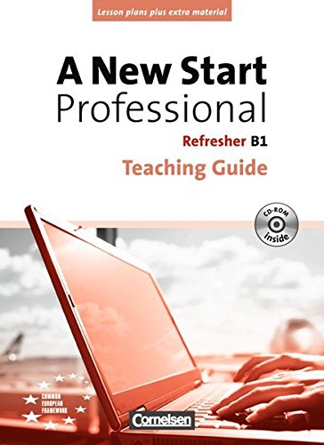 Product Image: A New Start Professional B1: Refresher. Teaching Guide mit CD-ROM