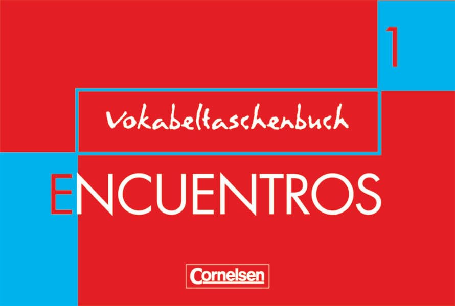Encuentros - Método de Español - Spanisch als 3. Fremdsprache - Ausgabe 2003 - Band 1: Vokabeltaschenbuch Foreign Languages ​​& Dictionaries