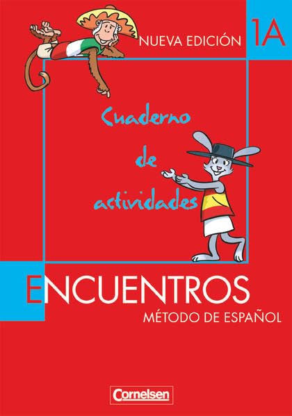 Encuentros - Método de Español - Spanisch als 2. Fremdsprache - Ausgabe 2003 - Band 1: Cuaderno de actividades 1A Foreign Languages ​​& Dictionaries
