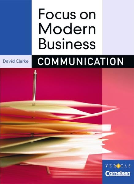 Focus on Modern Business - Commercial Correspondence / Schülerbuch Business, Finance & Career